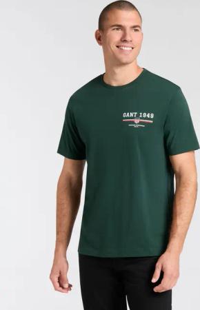 Gant T-Shirt "GRAPHIC SS T-SHIRT" Print, Rundhals