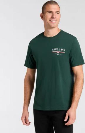 Gant T-Shirt GRAPHIC SS T-SHIRT Print, Rundhals