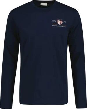 Gant T-Shirt Herren Longsleeve 1er Pack Baumwolle (Packung, 1er Pack)