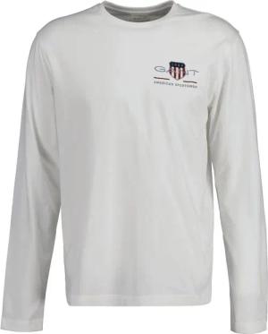 Gant T-Shirt Herren Longsleeve 1er Pack Baumwolle (Packung, 1er Pack)