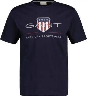 Gant T-Shirt Herren T-Shirt 1er Pack Baumwolle (Packung, 1er Pack)