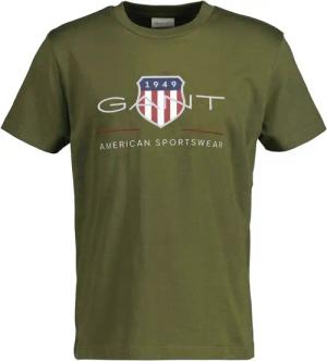 Gant T-Shirt Herren T-Shirt 1er Pack Baumwolle (Packung, 1er Pack)