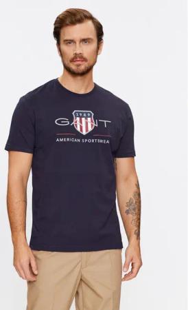 Gant T-Shirt Reg Archive Shield Ss 2003199 Dunkelblau Regular Fit