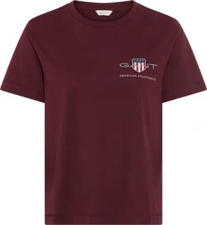 Gant T-Shirt "REG ARCHIVE SHIELD SS T-SHIRT" Stickerei, Rundhals