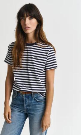 Gant T-Shirt "REG STRIPED SHIELD SS T-SHIRT"