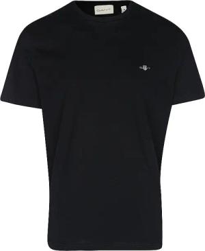 GANT T-Shirt Regular Fit schwarz | L