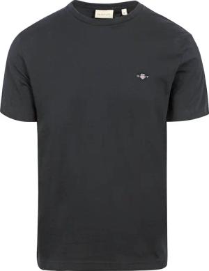 Gant T-shirt Shield Logo Schwarz - Größe 5XL