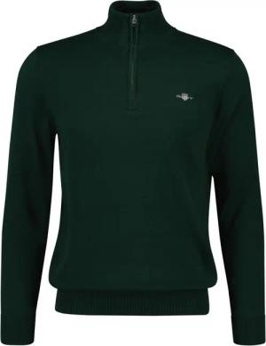Gant Troyer CLASSIC COTTON HALF ZIP mit gerippten Details