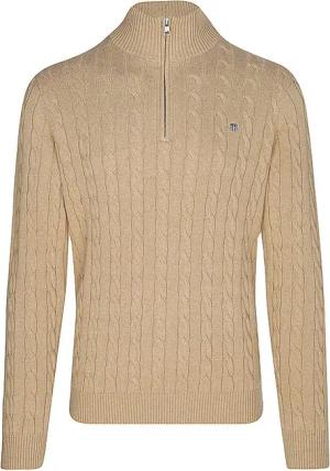 GANT Troyer Pullover  beige | XXXL
