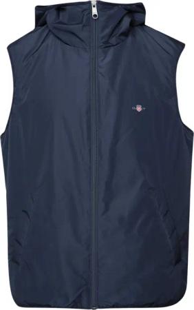 Gant - Weste für Herren, Wattiert, Leicht (Blau)