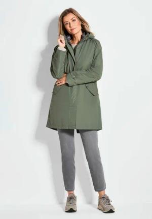 Ganzjahresjacke - khaki - Gr. 42 von Goldner Fashion