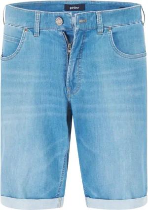 GARDEUR Herren Jeansshorts blau