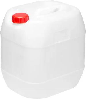 Garronda Kanister 20L Wasserkanister BPA-frei Wasserbehälter Kanister Weiß GD-0082 (1 St), für Lebensmittel und Chemikalien