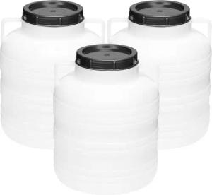 Garronda Regentonne Set 20 Liter Futtertonne BPA-frei Lebensmittel-Fass GD-0126, 20 l, (3-tlg), BPA-Frei