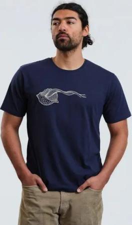 GARY MASH T-Shirt Muschel aus Biobaumwolle