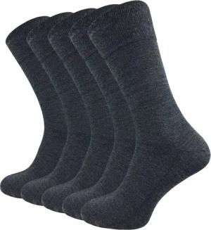 GAWILO Businesssocken für Herren aus 64% Schurwolle - Klimaregulierende Merino Socken (5 Paar) Socken aus Merino Wolle kühlen im Sommer und wärmen im Winter
