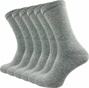 GAWILO Diabetikersocken für Herren - Ohne Gummibund & ohne Naht - Extra weiter Komfort-Bund (6 Paar) Venensocke für Diabetiker mit viel Baumwolle - feines Maschenbild