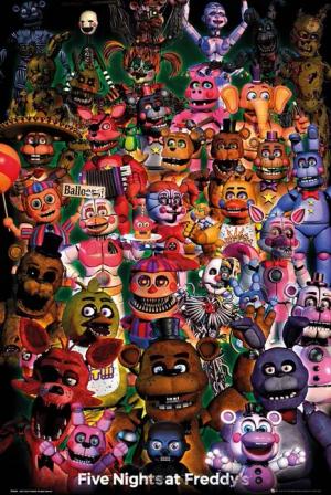 GB eye Poster Five Nights At Freddy's Poster Ultimate Group 61 x 91,5 cm