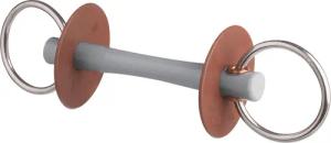 Gebisse für Pferde Beris avec canon et anneau , doux Comfort Fin 130 mm