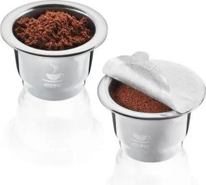 GEFU Wiederbefüllbare Espresso-Kapsel Kaffeekapseln CONSCIO, 2 Stück