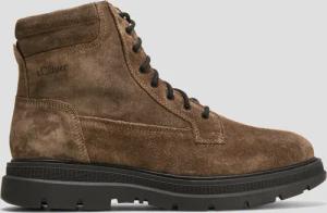 Gefütterte Boots aus Leder