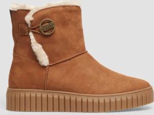 Gefütterte Boots mit Plateausohle