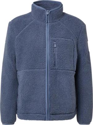 Gefütterte Jacke aus Teddy-Plüsch mit Zip-Details