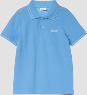 Gemustertes Poloshirt aus Piqué