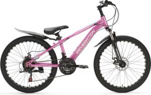 Generation M-760 Mountainbike 24 Zoll – Rosa mit Schutzblechen