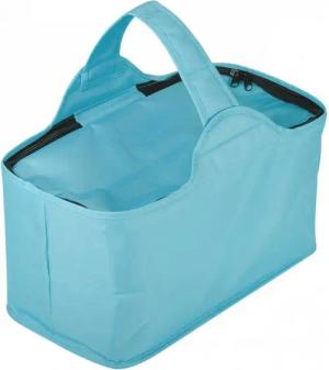 Genius Einkaufskorb Ultralight Patchwork, Thermo-Einkaufskorb mit Silber-Kühl-Folie und viel Stauraum