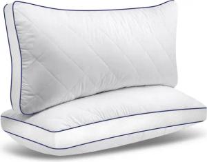 Gentle North Microfaserkissen Kopfkissen in Hotelqualität flauschige, gut gefüllte Schlafkissen, Füllung: Polyester, Rückenschläfer, Seitenschläfer, Bauchschläfer, Seitschläfer