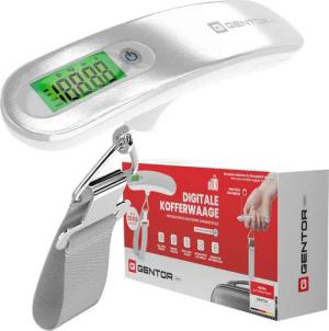 GENTOR Kofferwaage Digitale Kofferwaage Gepäckwaage für Reisekoffer tragbare Hängewaage, (Spar-Set), Kofferwaage bis 50 KG