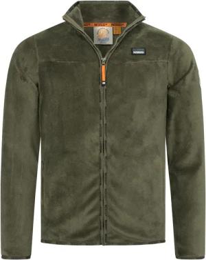 Geographical Norway Fleecejacke Herren Teddy Fleecejacke Warm, Weich & Stylisch Winter Jacke