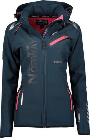 Geographical Norway Softshelljacke Geographical Norway Damen Jacke 056 S / 36 Navy / Pink
