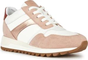 Geox D Tabelya Damen Sneaker In Nude/Weiß