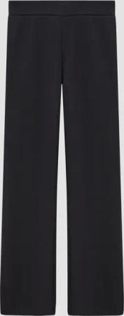 Gerippte Leggings mit Flared Leg