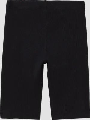 Gerippte Radlerhose mit Elastikbund