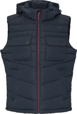 Gesteppte Weste mit abnehmbarer Kapuze