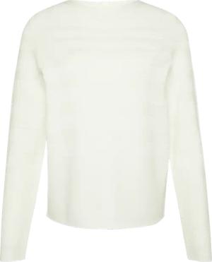 Gestreifter Feinstrickpullover aus Viskosemix