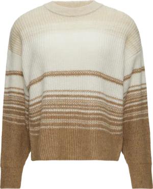 Gestreifter Strickpullover im Relaxed Fit