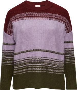 Gestreifter Strickpullover im Relaxed Fit