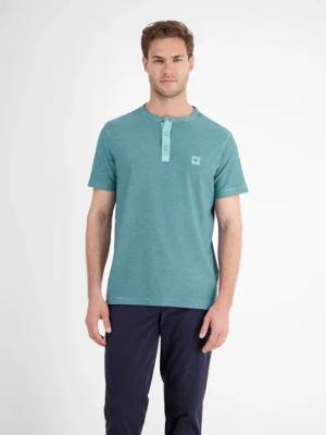 Gestreiftes Serafino-Shirt für Herren - Coastal Blue