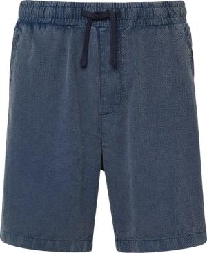 Gewaschene Shorts aus Strukturware