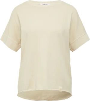 Gewaschenes T-Shirt mit Ziernähten im Relaxed Fit