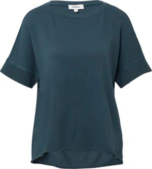 Gewaschenes T-Shirt mit Ziernähten im Relaxed Fit