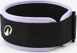 Gewichthebergürtel sicherer Verschluss - violett