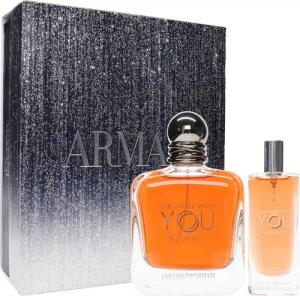 Giorgio Armani Duft-Set Stronger with You Intensely Eau de Parfum 100 ml + 15 ml Geschenk