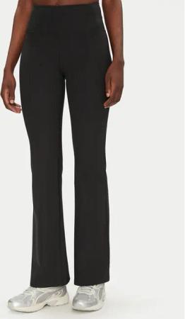 Girlfriend Collective Leggings Rib Flare 4038RIB Schwarz Slim Fit