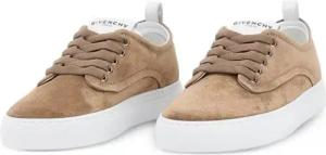 Givenchy Low-Top Sneaker - Beige Suede Low-Top Sneakers - Gr. 42 (EU) - in Weiß - für Damen
