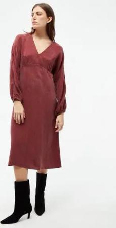 Givn Berlin Midi Kleid GBANISSA aus Cupro (Bemberg)
